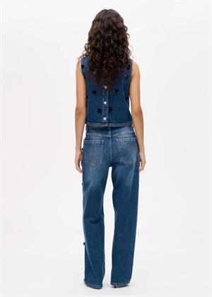 Narane jeans Denim Sequince Flower Baum Und Pferdgarten 